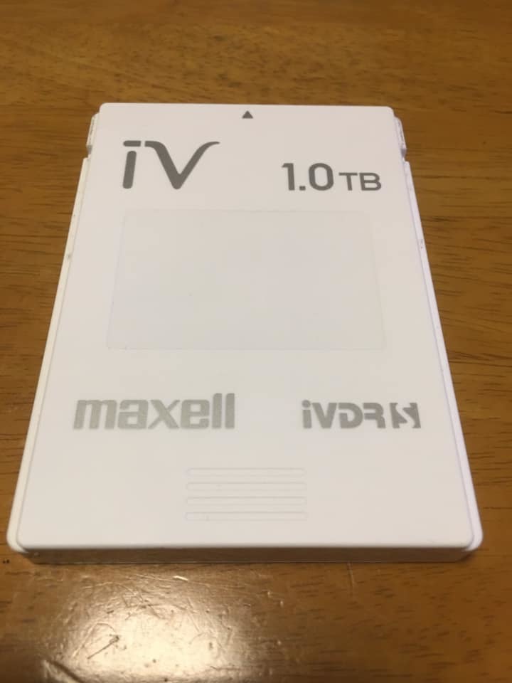 安いオーダー マクセル maxell iVDR-S カセットHDD 1.0TB