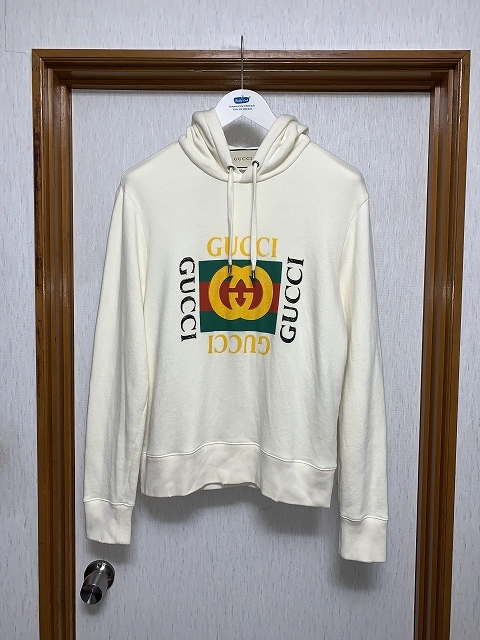 S GUCCI ヴィンテージ ロゴ スウェット パーカー グッチ gtuc.ge