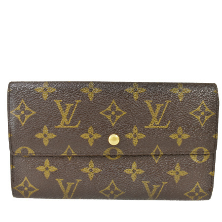 ルイヴィトン LOUIS VUITTON ポルトトレゾール インターナショナル 三