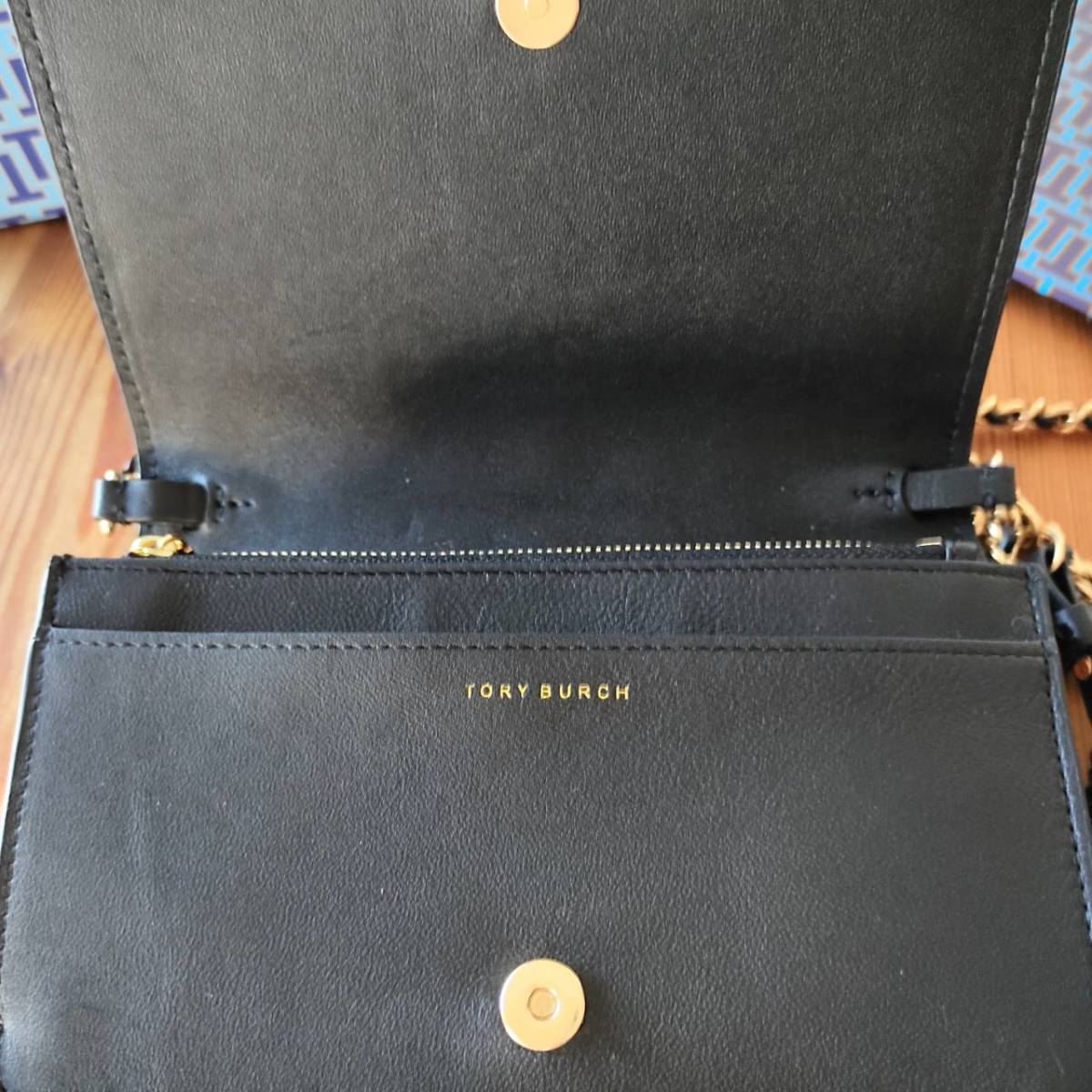 トリーバーチ 長財布 ポシェット Tory Burch タッセル付き