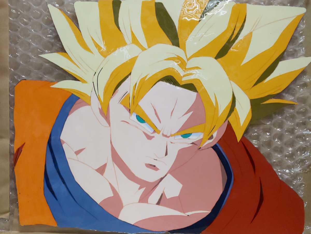 ドラゴンボールZ スーパーサイヤ人ベジータ セル画と動画 鳥山明 ドラゴンボールZ スーパーサイヤ人ベジータ セル画と動画 鳥山明