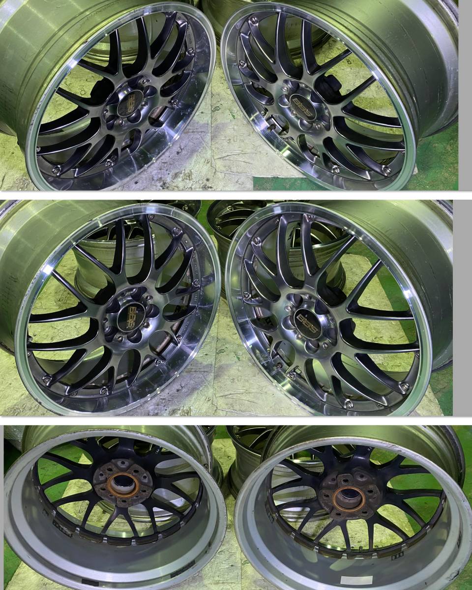 軽量 鍛造 BBS RS-GT RSGT 19インチ RS970 8.5J +43 RS969 9.5J 軽量 鍛造 BBS RS-GT RSGT 19インチ RS970 8.5J +43 RS969 9.5J