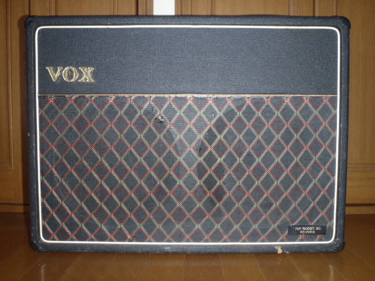 ヴィンテージ！英国製！“VOX AC-30 TBR” 1978年辺りの「ローズ・モリス時代」の逸品！純正“Duplex”ケース＆フットスイッチ付！