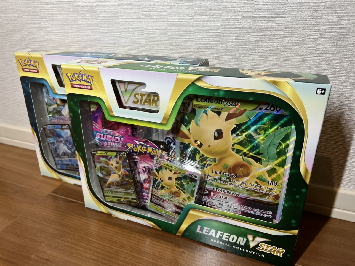 驚きの値段で グレイシア リーフィア Vstar スペシャルコレクションbox 英語版 ポケモンカードゲーム Bygc Co