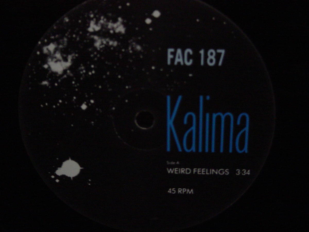 12”[NW] KALIMA WEIRD FEELINGS FACTORY 1987 カリマ_画像2