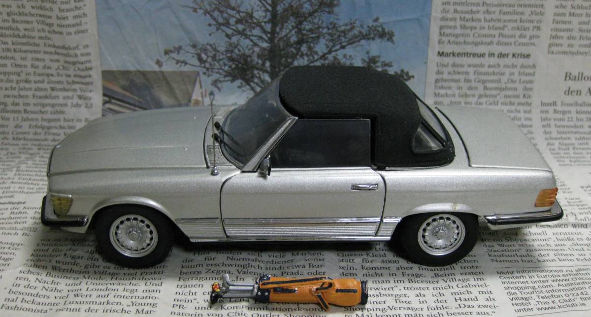 安心発送】 ☆絶版*フランクリンミント*1/24*1973 Mercedes-Benz 450SL