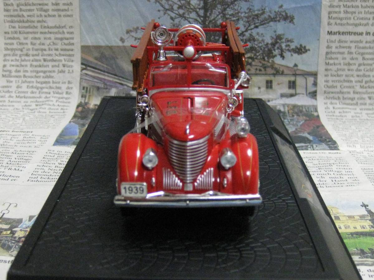 *Signature Models*1/32*1939 Packard Fire Engine* пожарная машина ≠ Franklin Mint 