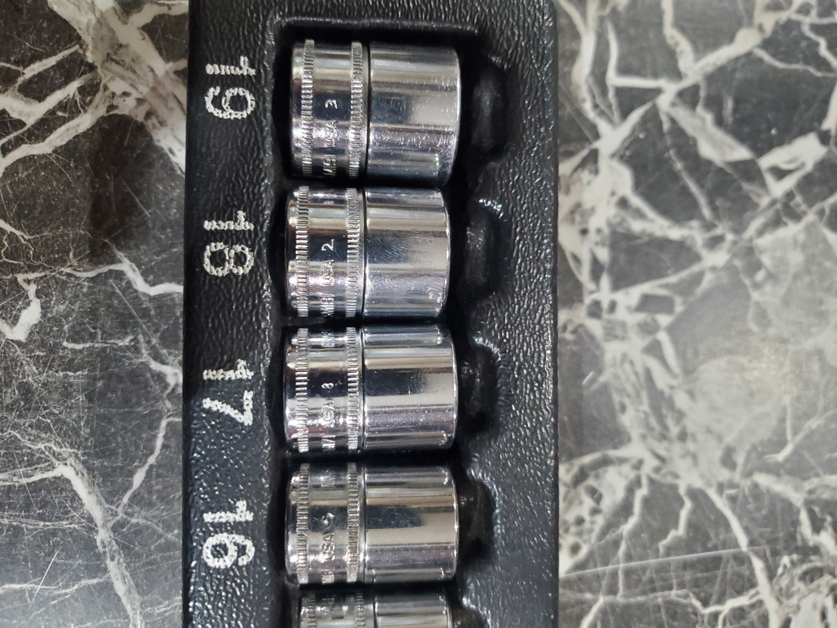 スナップオン Snap-on 3/8 ソケットセット マグネットホルダ