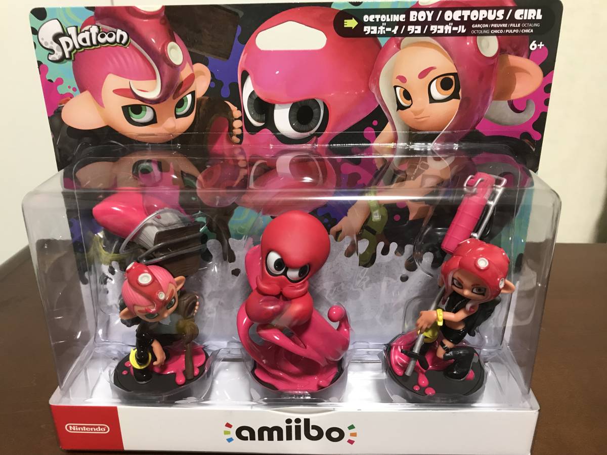 ☆新品未開封☆amiibo トリプルセット【タコガール/タコ/タコボーイ