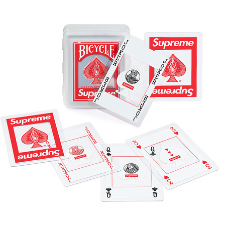 supreme 20aw Bicycle Clear Playing Cards トランプ_画像1