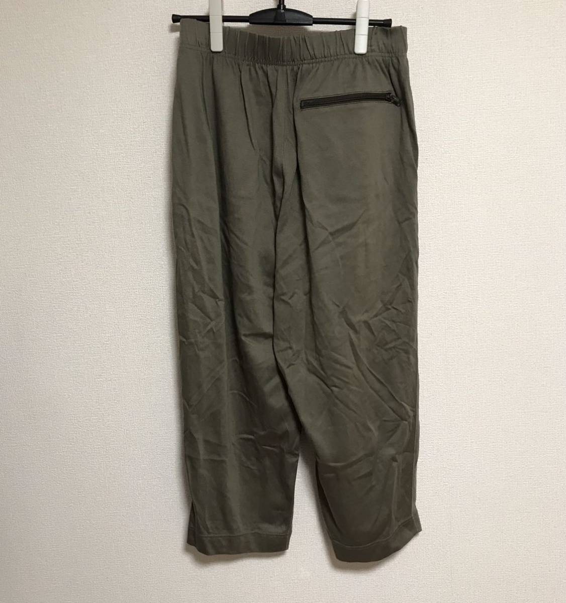 定価2.6万 20aw N.HOOLYWOOD CROPPED EASY PANTS エヌハリウッド クロップドイージーパンツ 1202-cp05-034 38_画像7