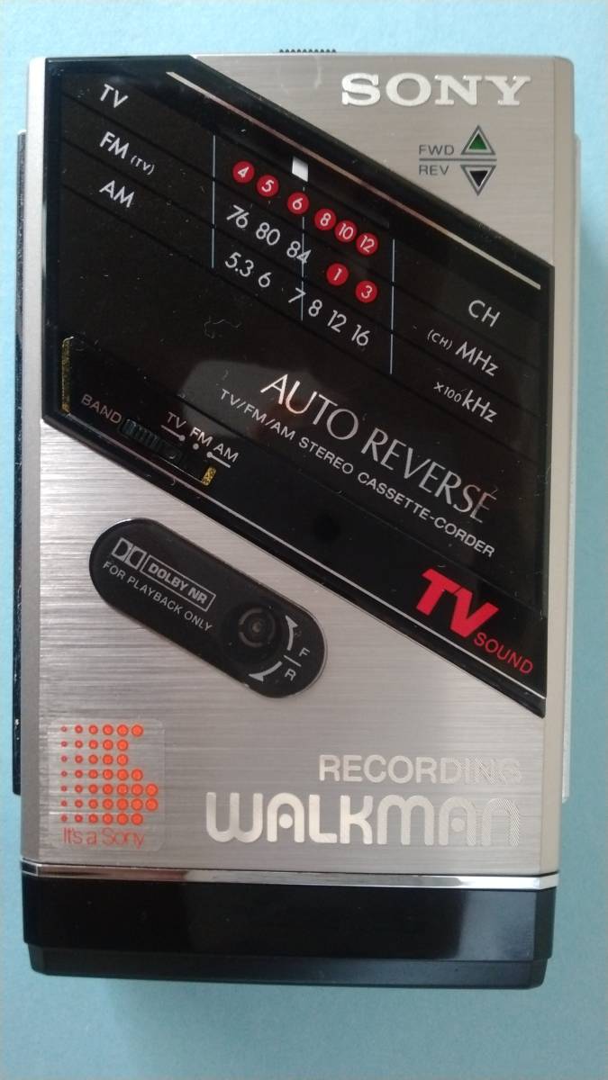 SONY ウォークマン WM-F202 (カセットレコーダー 再生/録音、ラジオ AM