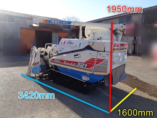 Yahoo!オークション - 千葉 イセキ 3条刈 コンバイン HV321G-KWC Yahoo!オークション - 千葉 イセキ 3条刈 コンバイン HV321G-KWC