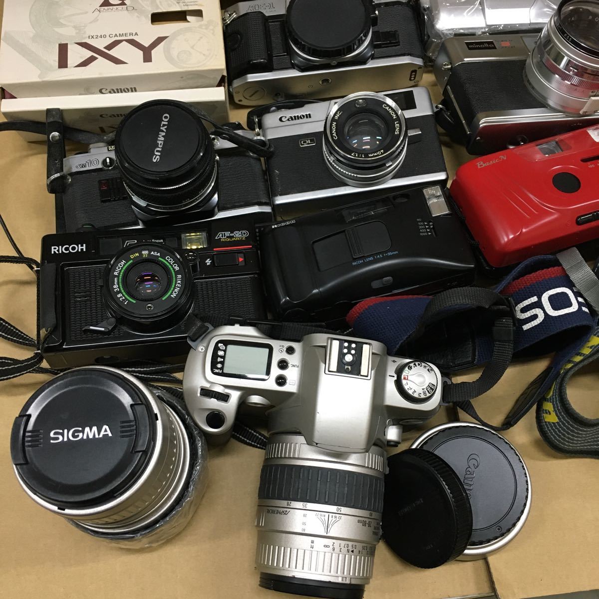 m50208-4806 ジャンク フィルムカメラレンズカメラ用品 まとめ売り