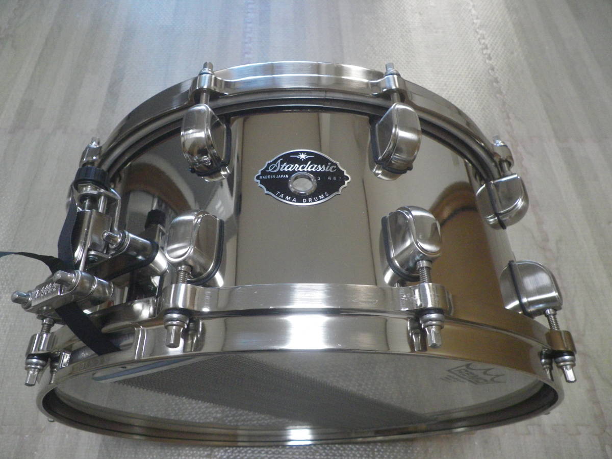 即決 送料無料 美品 2008年 100台限定 TAMA タマ SAS1465PT MR. BIG PatTorpey シグネチャー Starclassic ブラス スネア ドラム dw