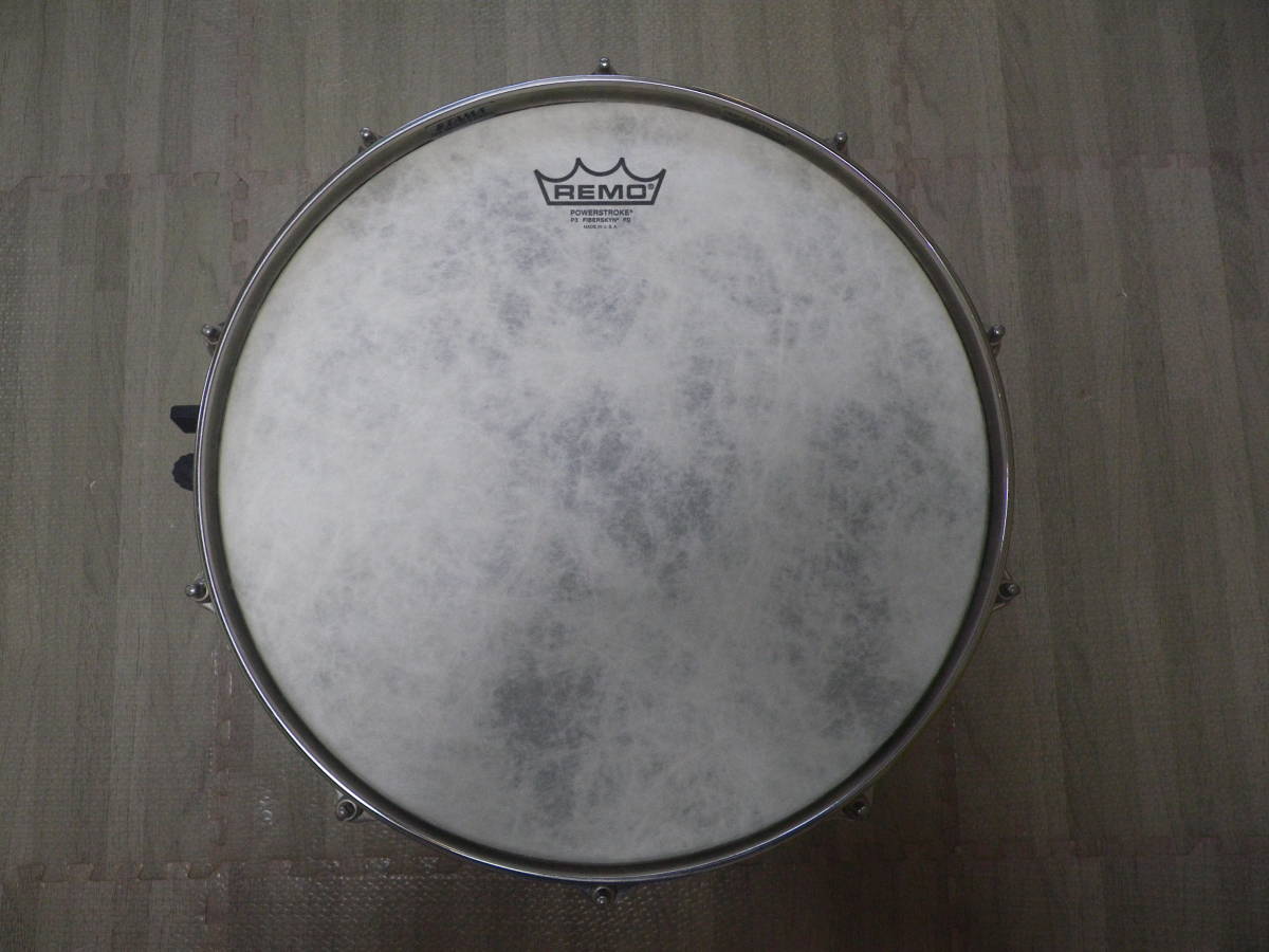 即決 送料無料 美品 2008年 100台限定 TAMA タマ SAS1465PT MR. BIG PatTorpey シグネチャー Starclassic ブラス スネア ドラム dw 8