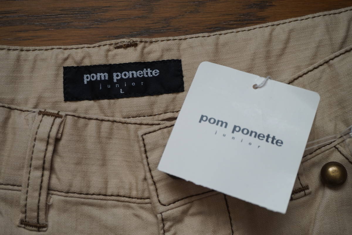 新品　◇　pom　ponette　ポンポネット　◇ 　パンツ　◇　size L ( 160 ) _画像3