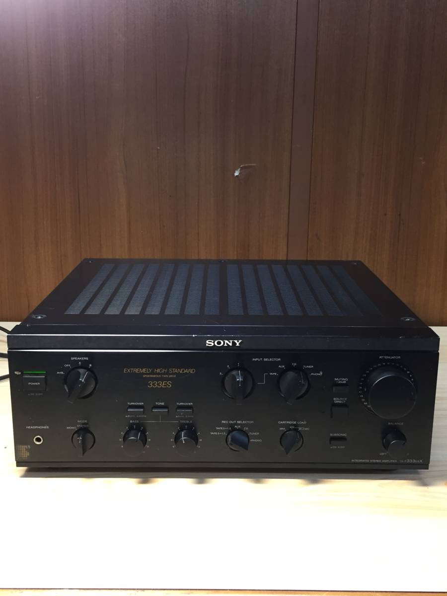 SONY ソニー TA-F333ESX プリメインアンプ INTEGRATED STEREO