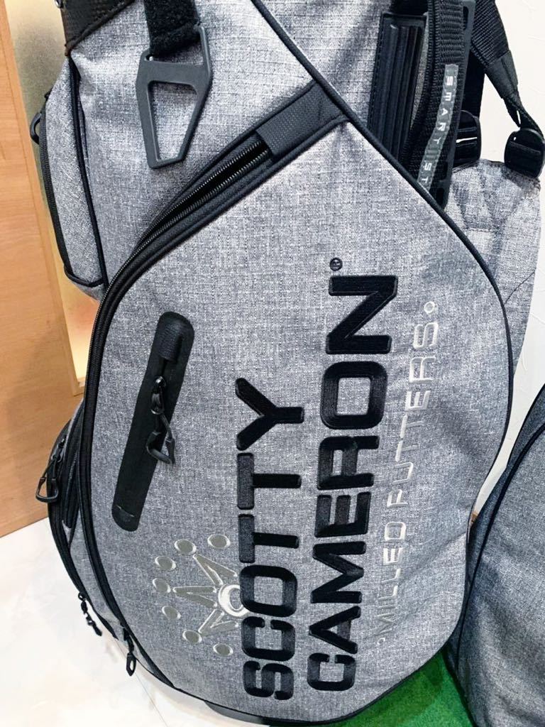 送料無料 超希少/美品 Scotty Cameron スコッティキャメロン 2019 全英オープン ヘザーグレイ カートバッグ キャディバッグ 200本限定