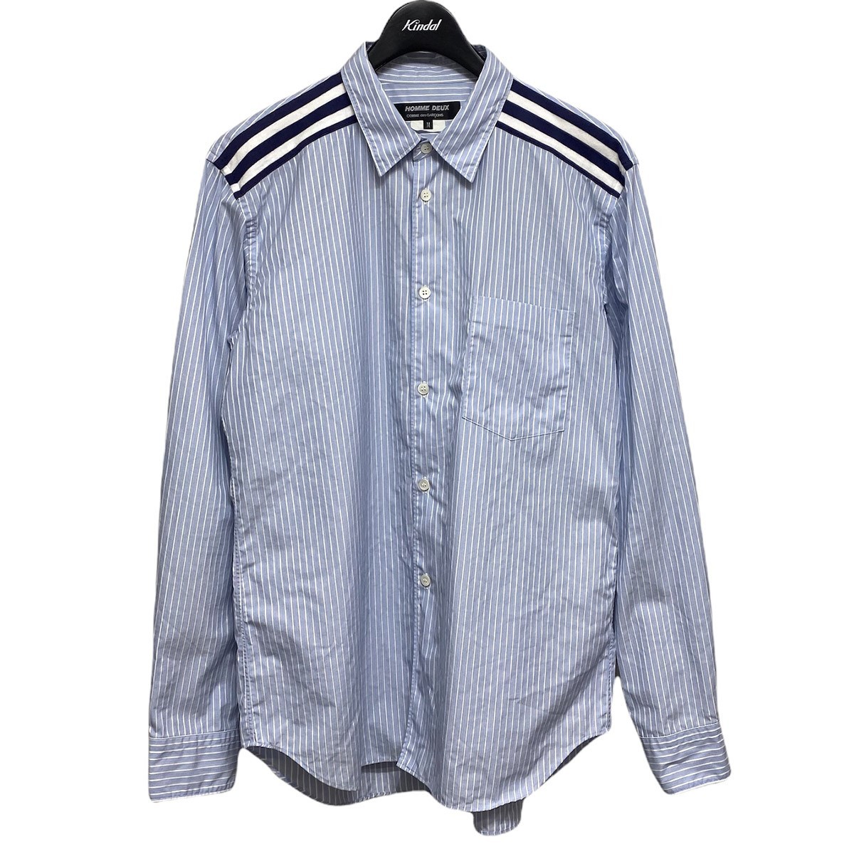 75%OFF!】 COMME des GARÇONS HOMME DEUX ストライプシャツ econet.bi