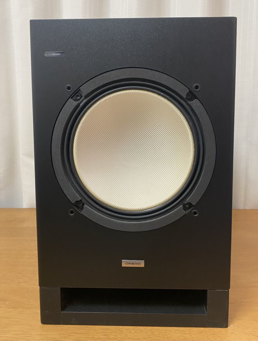 WEB限定カラー ONKYO SL-D501 オンキョー アンプ内蔵サブウーファー