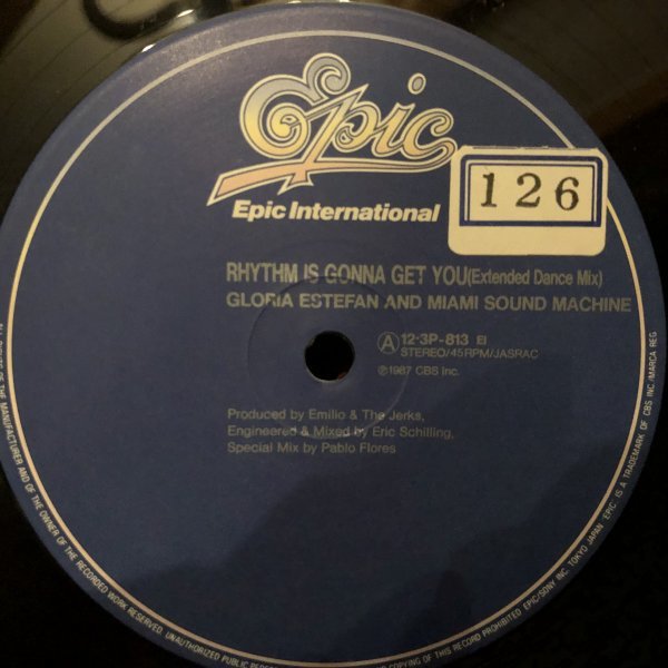 Gloria Estefan And Miami Sound Machine / Rhythm Is Gonna Get You_画像2
