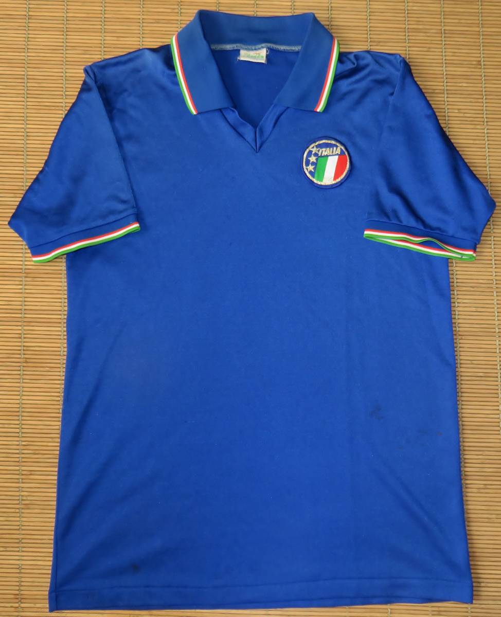 正規品 ディアドラ製 1986-88 イタリア代表～ホーム用 半袖 ユニフォーム/ジャージ 1986 ワールドカップ 1988 ヨーロッパ選手権 ビアリ_画像1