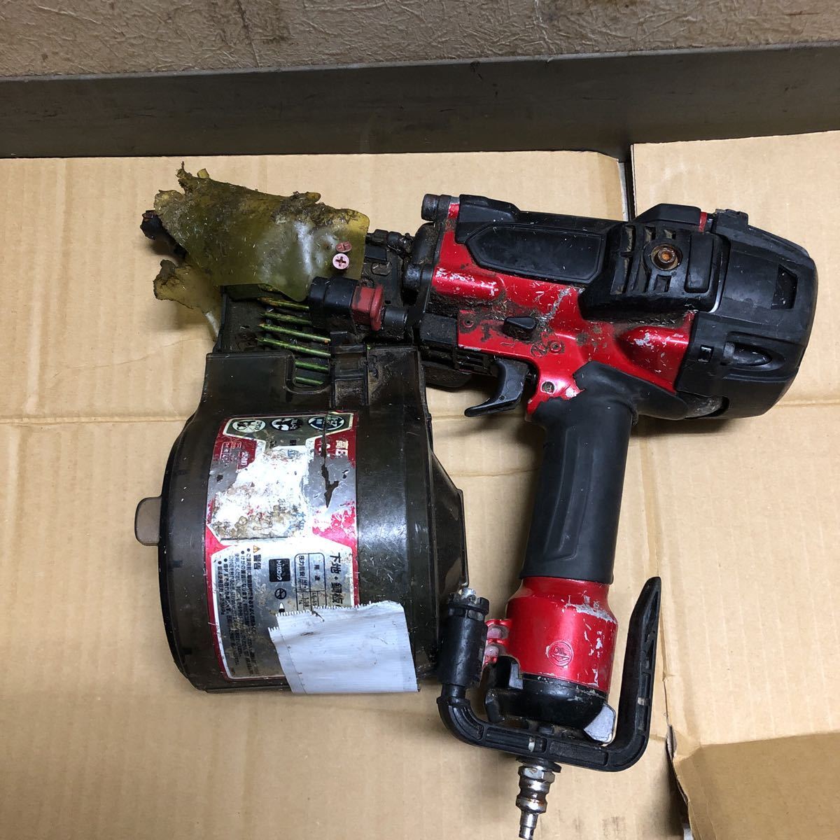 Makita マキタ AN935H 高圧90mmエア釘打機 ジャンク www.gastech.com.tr