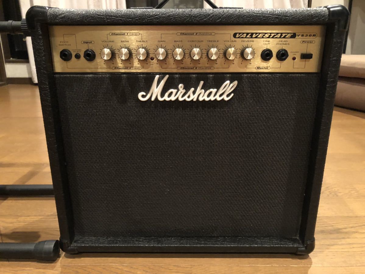 アンプスタンド付き Marshall マーシャル valvestate vs30r 30w コンボ