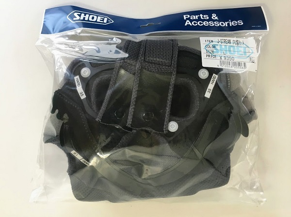 SHOEI ショウエイ J-STREAM / J-FORCE3 内装セット L ヘルメット SHOEI ショウエイ J-STREAM / J-FORCE3 内装セット L ヘルメット