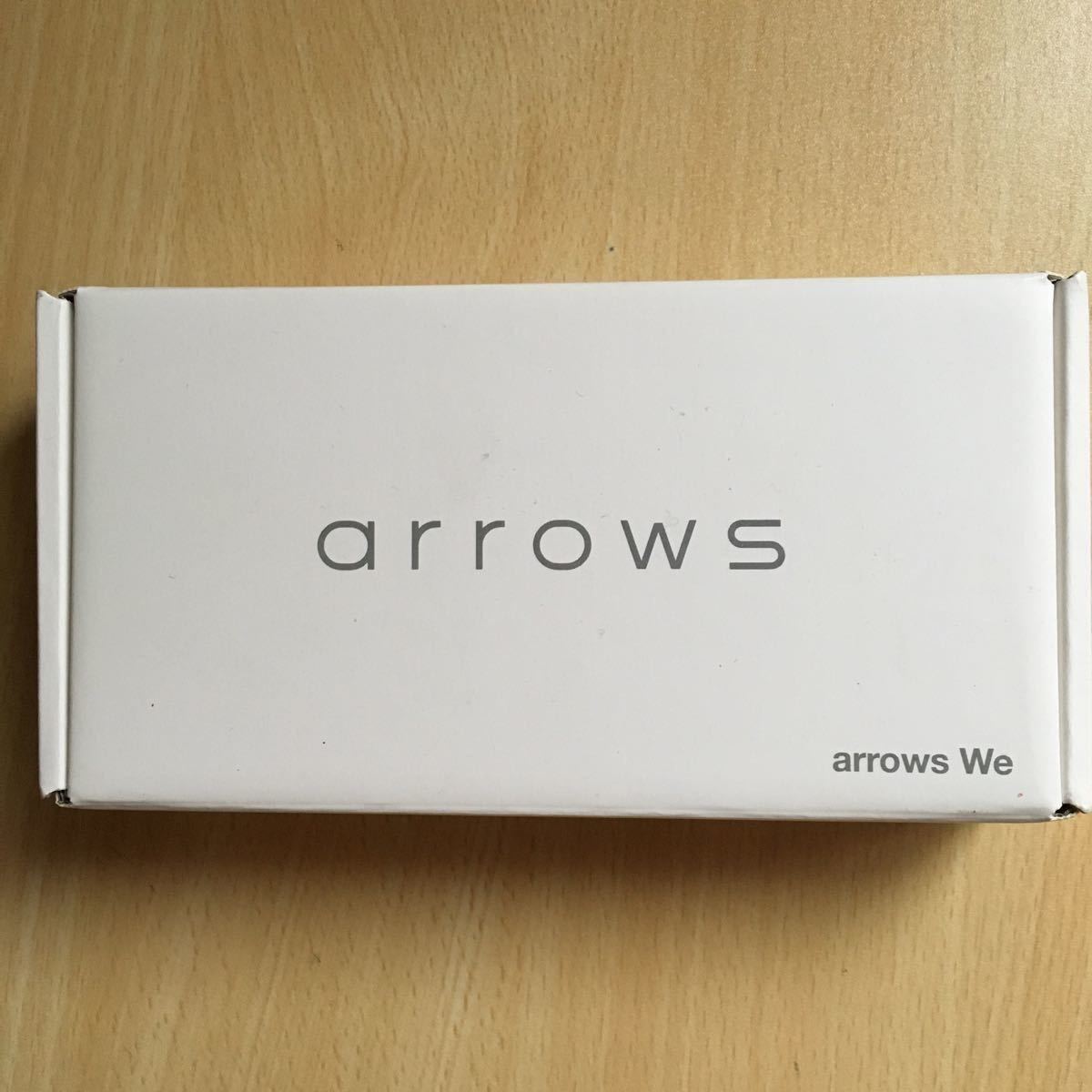 新品 未使用 SIMフリー ARROWS WE ブラック au ◯判定 FCG01 アローズ