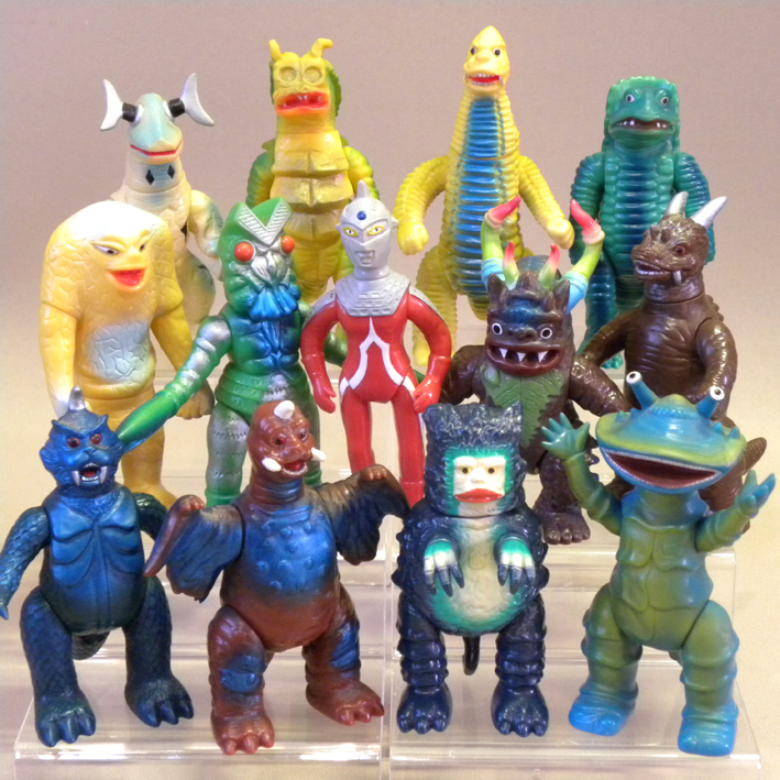 ブルマァク魂 ゴチャ混ぜセット 13体 怪獣 Yahoo!オークション - 【13体 まとめて】バンダイ「ブルマァク魂