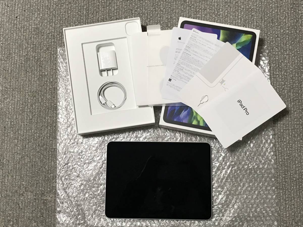 新品同様 iPad Pro 11インチ 第2世代 Cellular 512GB シルバー 国内版