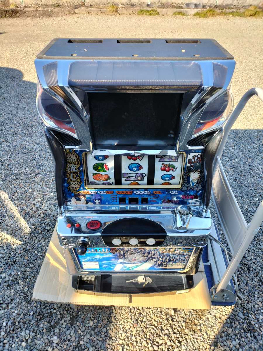ヤフオク! - ☆5号機 ひぐらしのなく頃に祭 梨花パネル パチスロ実機