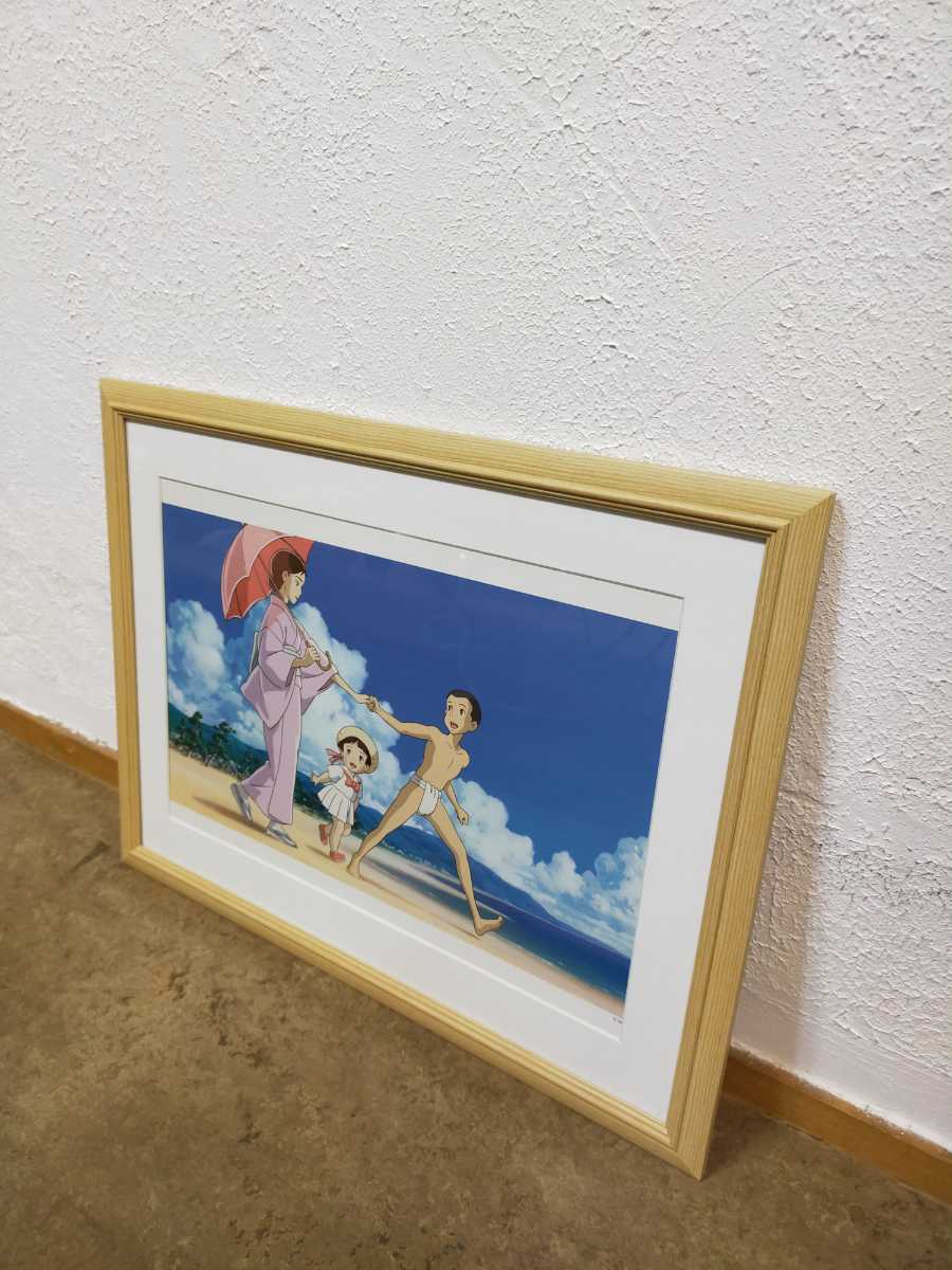 超レア!　スタジオジブリ　火垂るの墓【額装品】ジブリ　ポスター　検)ジブリ絵画　複製原画　ポストカード.ジブリカレンダー　宮崎駿a_画像7