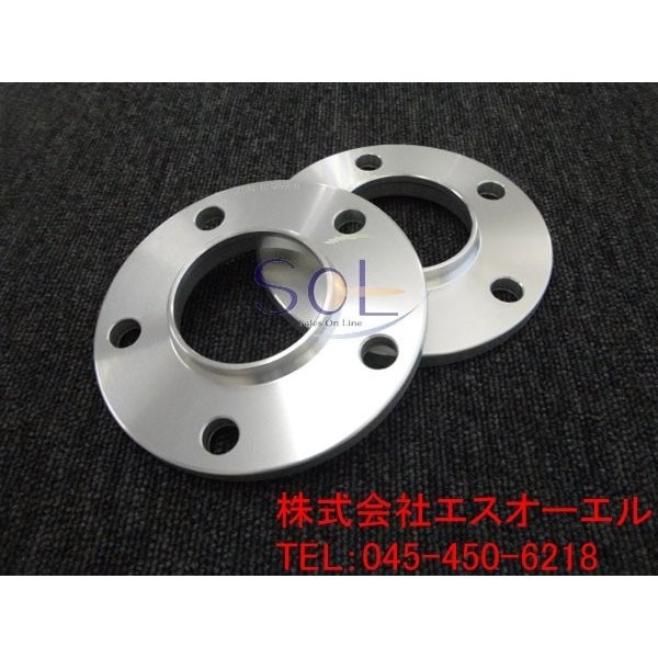 BMW F30 F31 E90 E91 E92 E93 E46 E36 E30 アルミ鍛造 ホイール ワイドスペーサー 10mm 5H PCD120 72.6 フロント リア共通 2枚セット_画像1