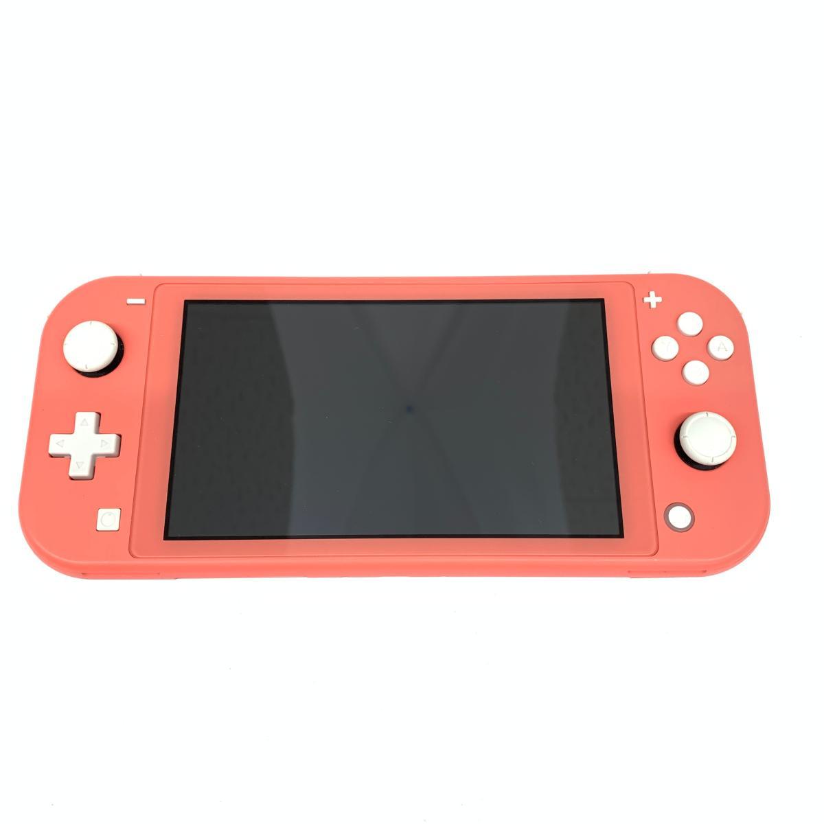 美品◇任天堂 ニンテンドー Switch Lite コーラル ◇ レッド 本体単品