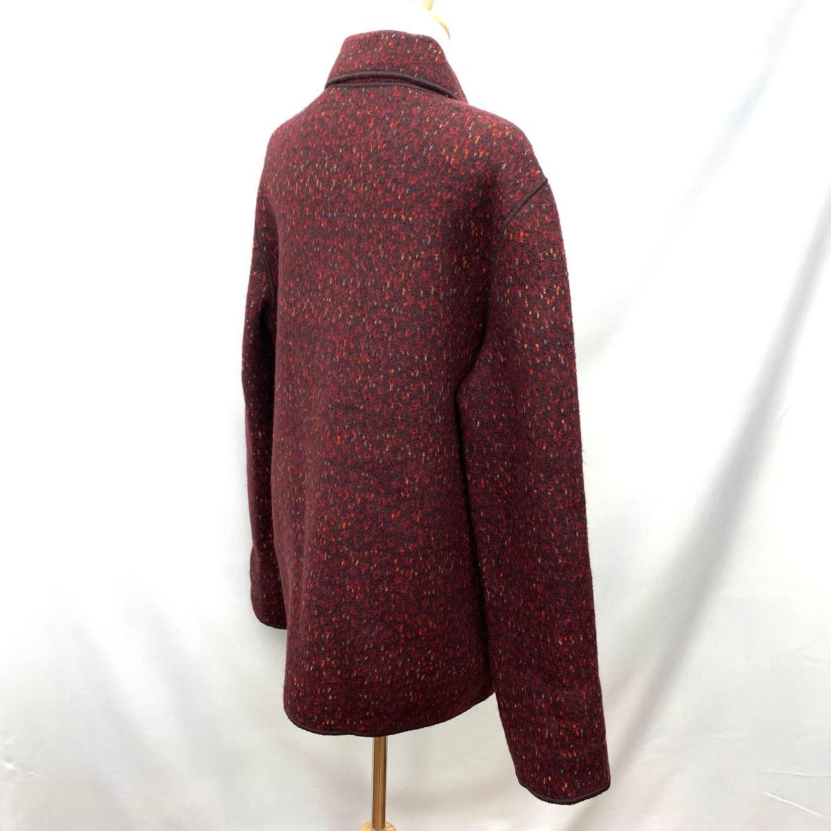 良好◇MISSONI ミッソーニ ニットコート サイズ44◇red /赤/レッド
