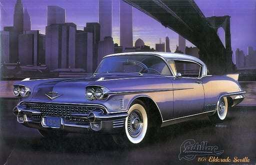 ■貴重品■絶版品　1/24 キャディラック エルドラド セヴィル 1958 ハードトップ　CADILLAC ELDORADO SEVILLE ARII_画像1