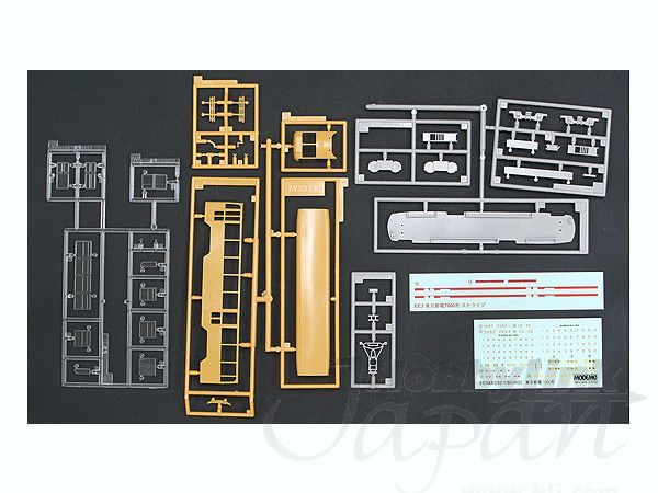 ■貴重品■1/80 東京都電 7000形 (第3次車) ディスプレイモデル (未塗装組立キット) (鉄道模型) Nゲージ_画像3