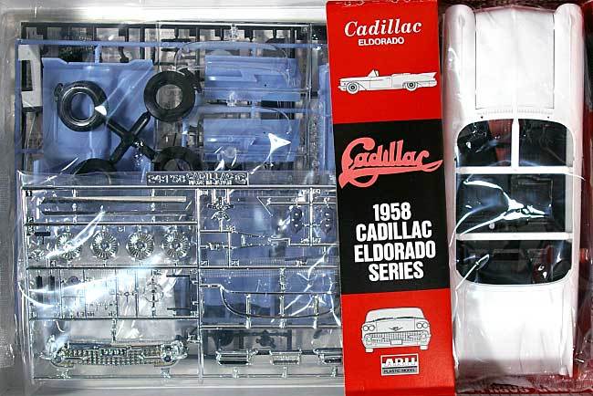 ■貴重品■絶版品　1/24 キャディラック エルドラド セヴィル 1958 ハードトップ　CADILLAC ELDORADO SEVILLE ARII_画像2