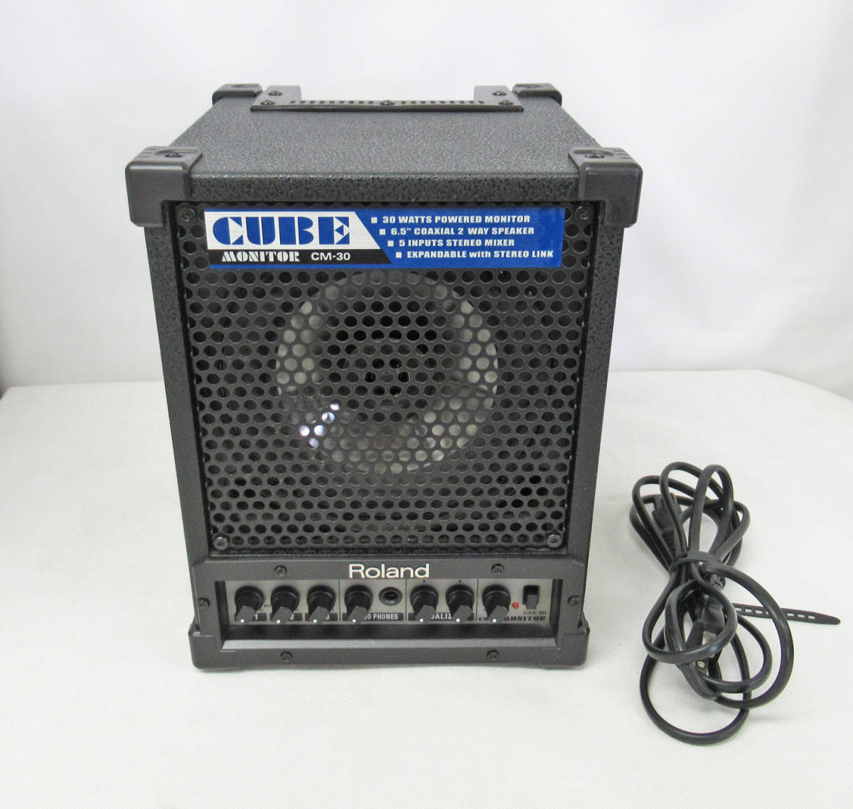 A032☆モニターアンプスピーカー☆Roland/ローランド☆CUBE MONITOR CM ...