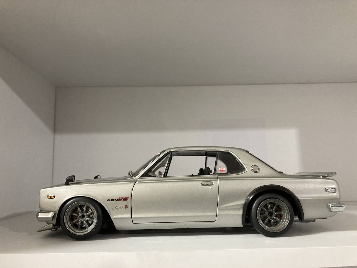1/18 日産 スカイライン ハコスカ GT-R カスタム(ジャンク) item 1/18 日産 スカイライン ハコスカ GT-R カスタム(ジャンク) item