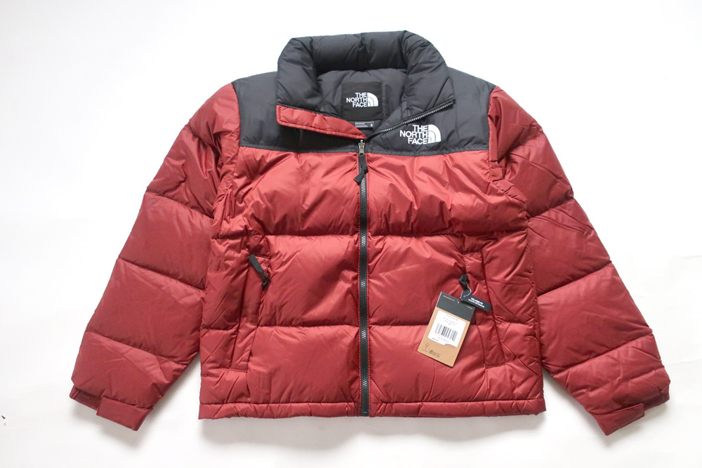 (XL)The North Face1996 RETRO NUPTSE JACKETノースフェイスヌプシダウンジャケットアメリカ版House Brick Red_画像1