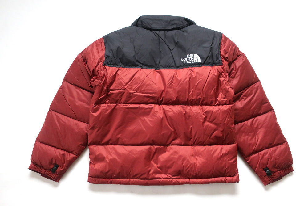 (XL)The North Face1996 RETRO NUPTSE JACKETノースフェイスヌプシダウンジャケットアメリカ版House Brick Red_画像4