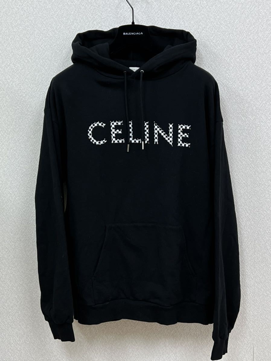 【国内完売】サイズM★CELINE★スタッズロゴプリントフーディ Yahoo!オークション - CELINE セリーヌ ロゴ スタッズ ロゴ