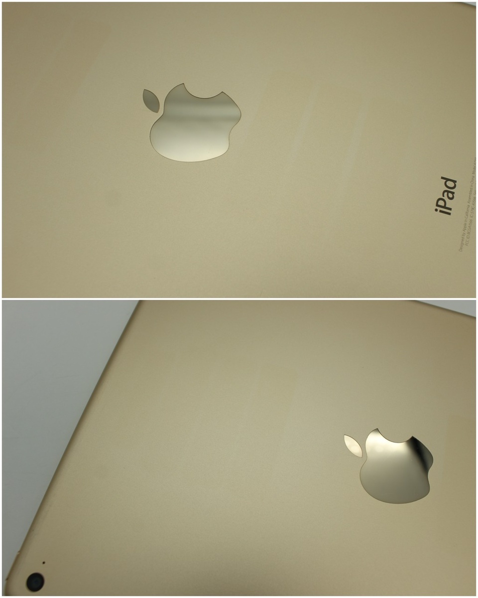 【1円】Apple iPad Air 2 Wi-Fiモデル 16GB MH0W2J/A 中古品 z21-2669-12 z_p_シール跡のようなものあり