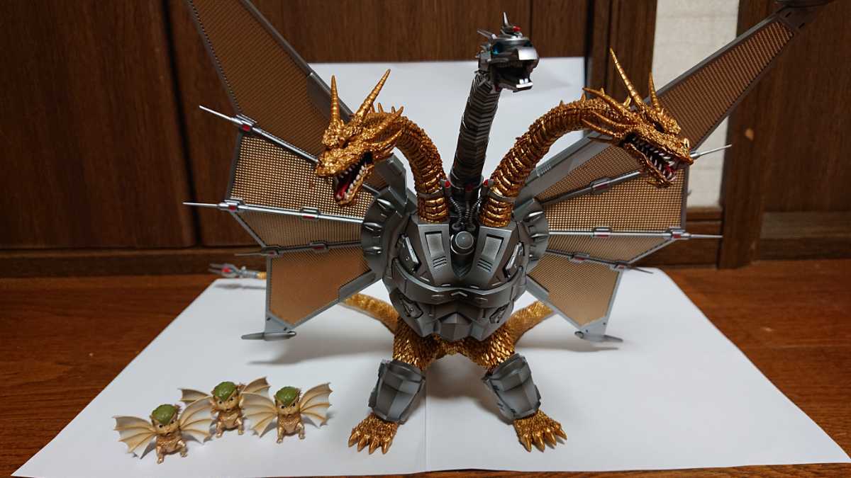 美品 メカキングギドラ s.h.monsterarts モンスターアーツ www.gastech