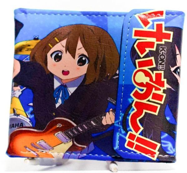 財布 けいおん 秋山 澪 K On 青 平沢 唯サイフ さいふ 二つ折り ミニ財布 短財布 財布 けいおん 秋山 澪 K On 青 平沢 唯サイフ さいふ 二つ折り ミニ財布 短財布