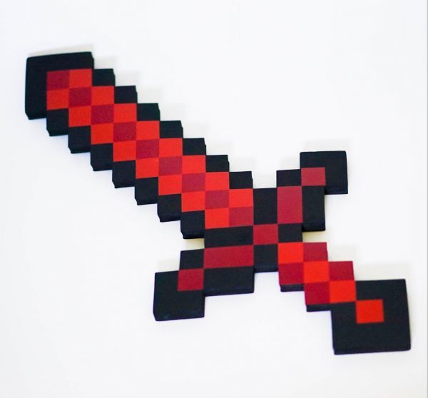  cosplay something long my n craft creeper weapon . length . sword so-do red Halloween change equipment fancy dress item child adult pvc safety tool 